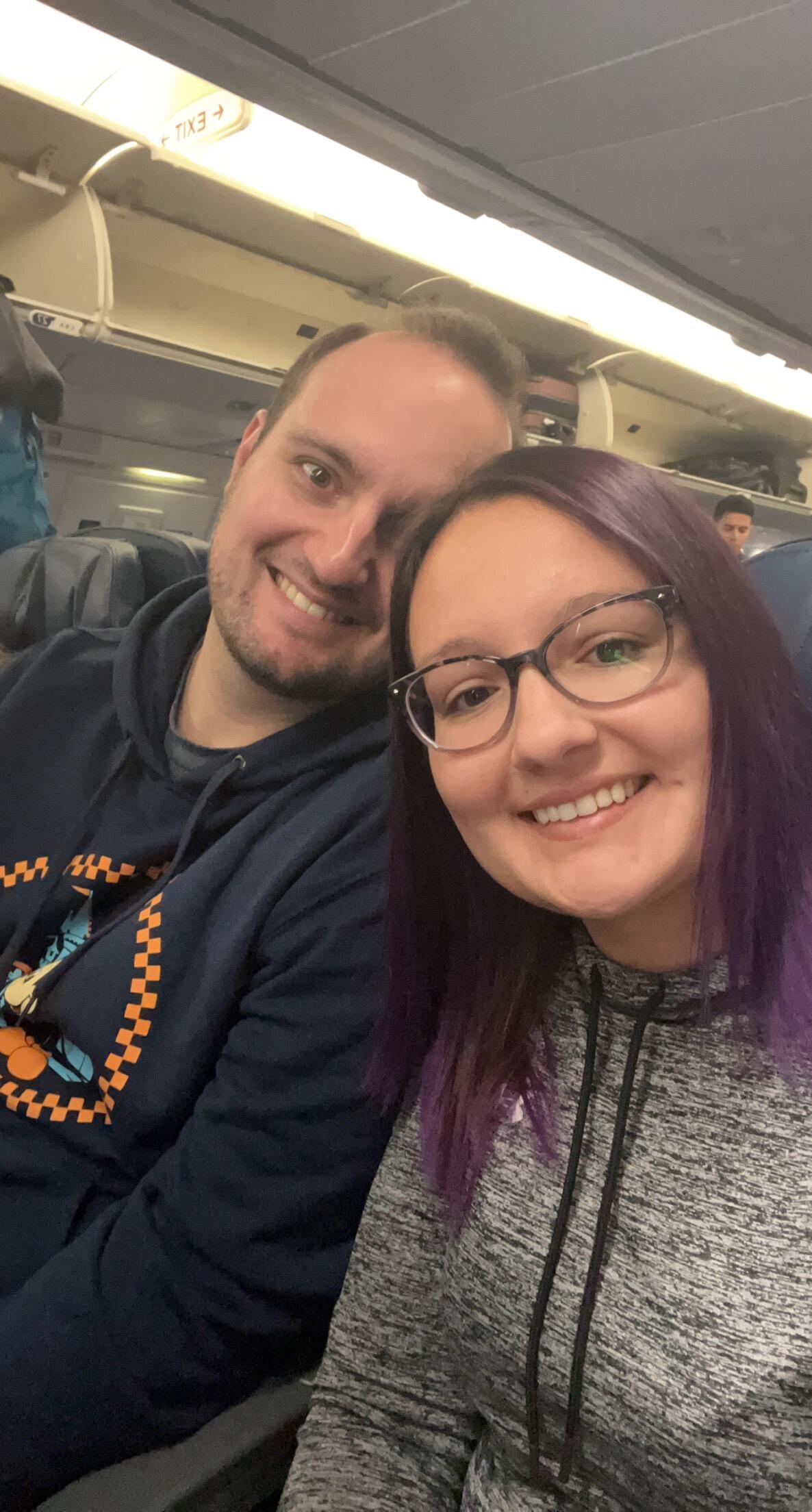 Ready for our first Disney trip! We had no idea this would turn into our favorite vacation spot.