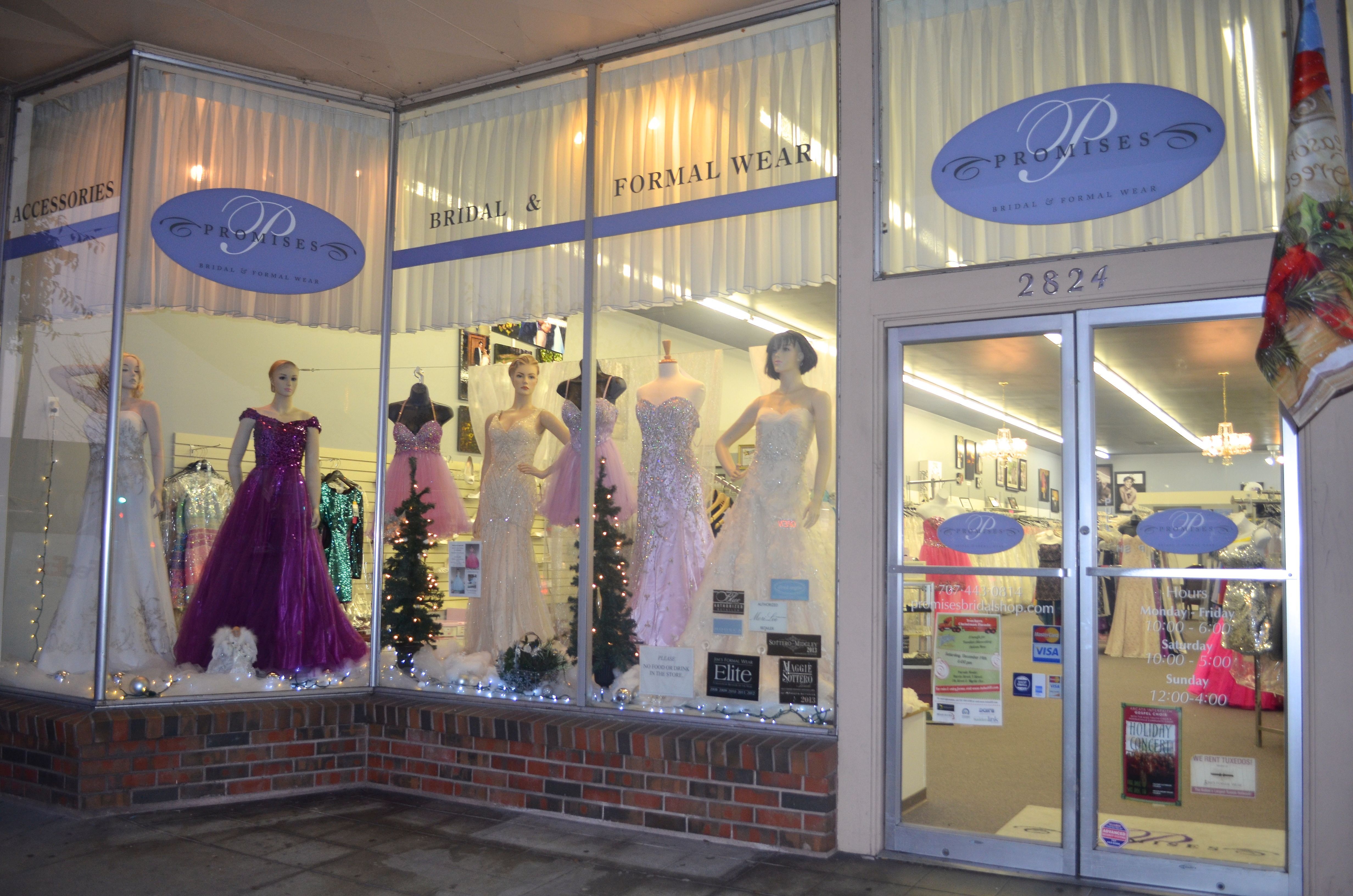 formal wear stores