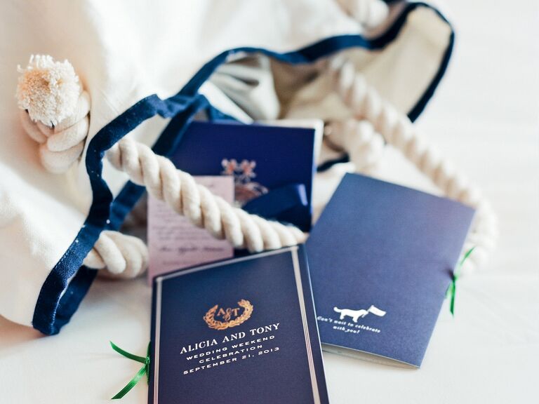 What Goes In The Welcome Bag Destination Wedding Planning