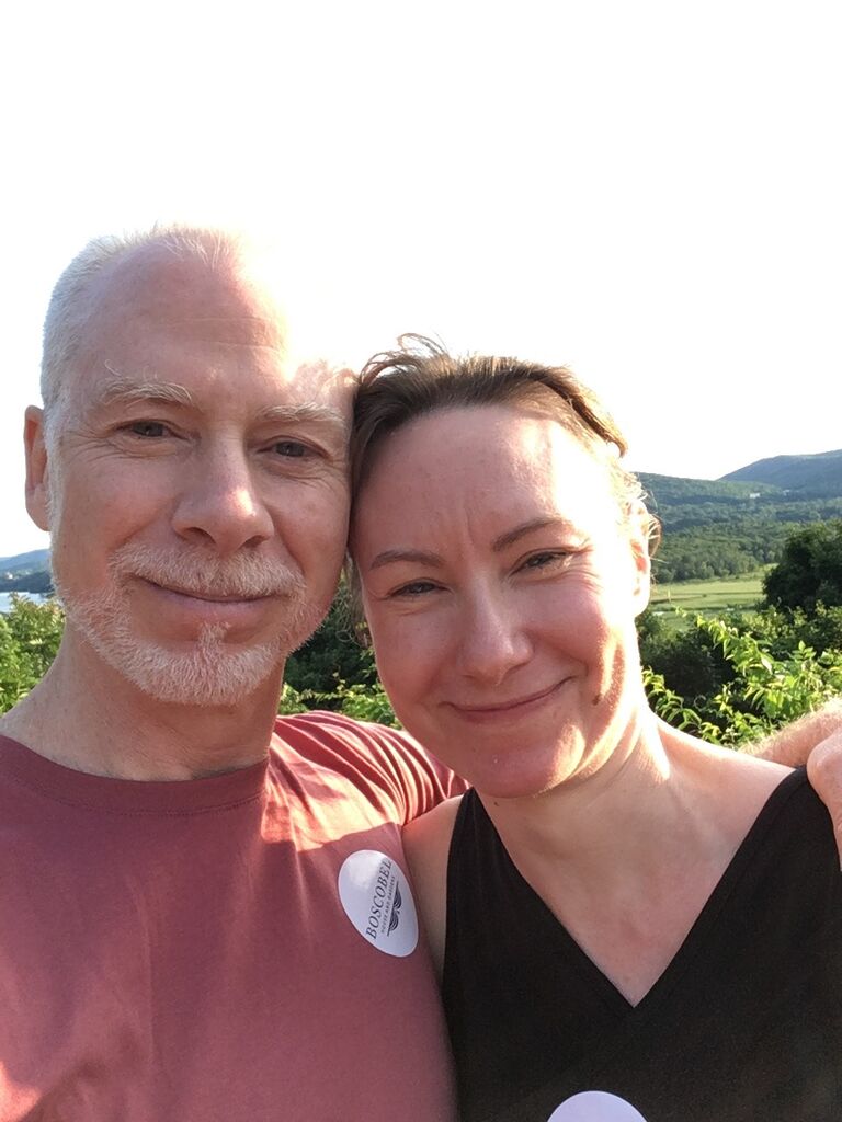 Shakespeare on Hudson in Garrison, NY. One of our first dates. Cymbaline was the play!