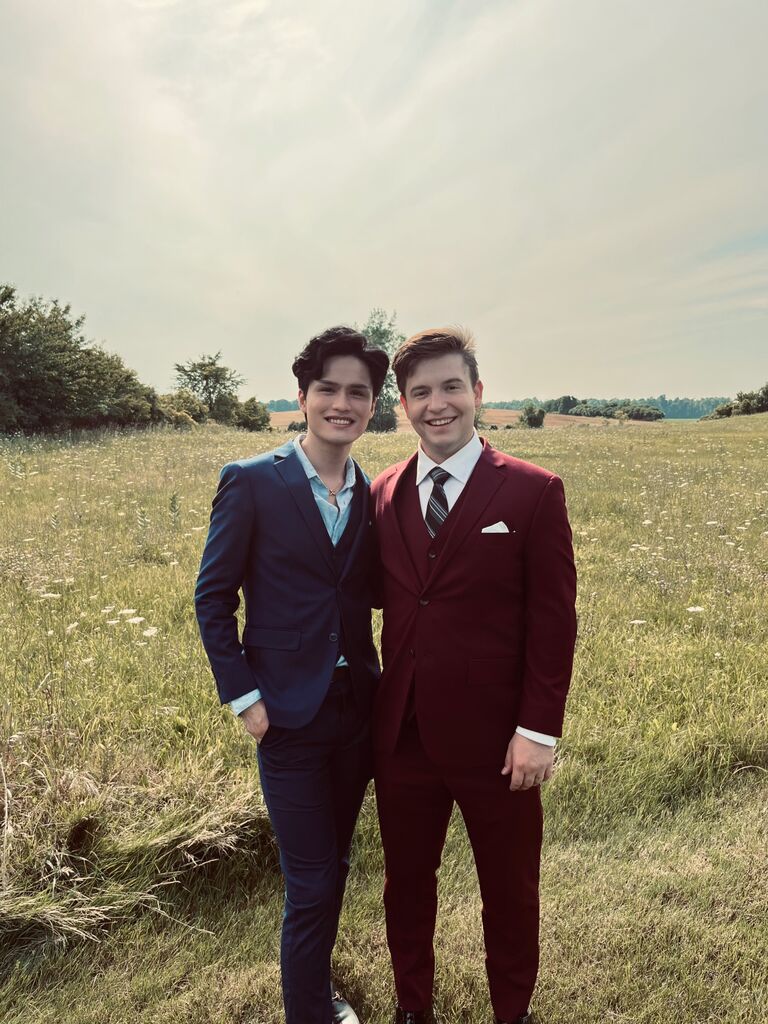 And now we are here! We are so excited and honored to celebrate the most special day of our lives with our families and loved ones. 