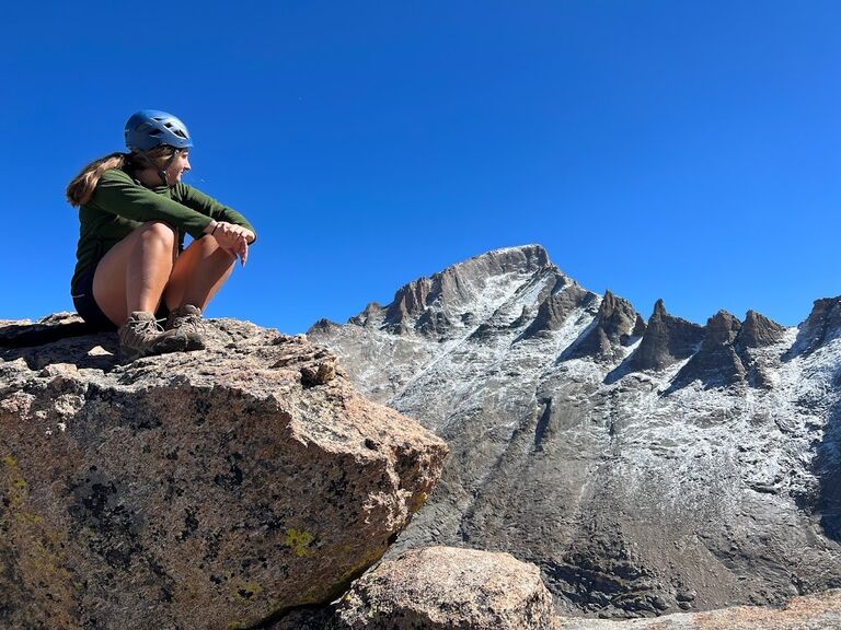 Hiking into Rocky Mountain National Park! 