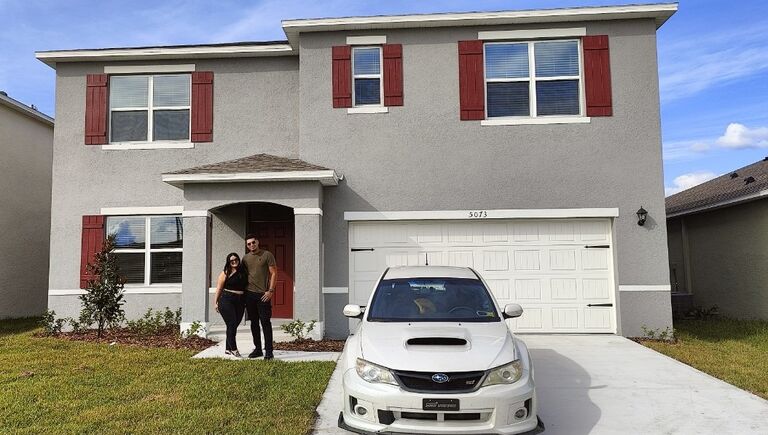The Day we Closed on our first home!