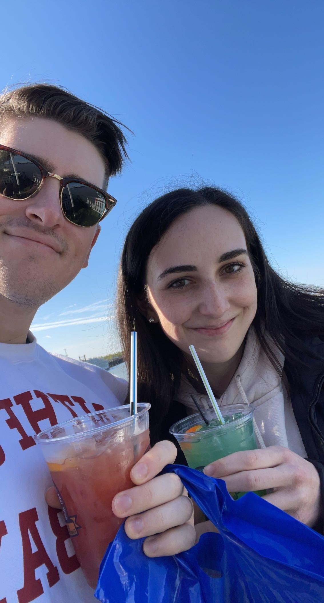 Trip to New Orleans which later became the destination for both his bachelor party and her bachelorette party!!