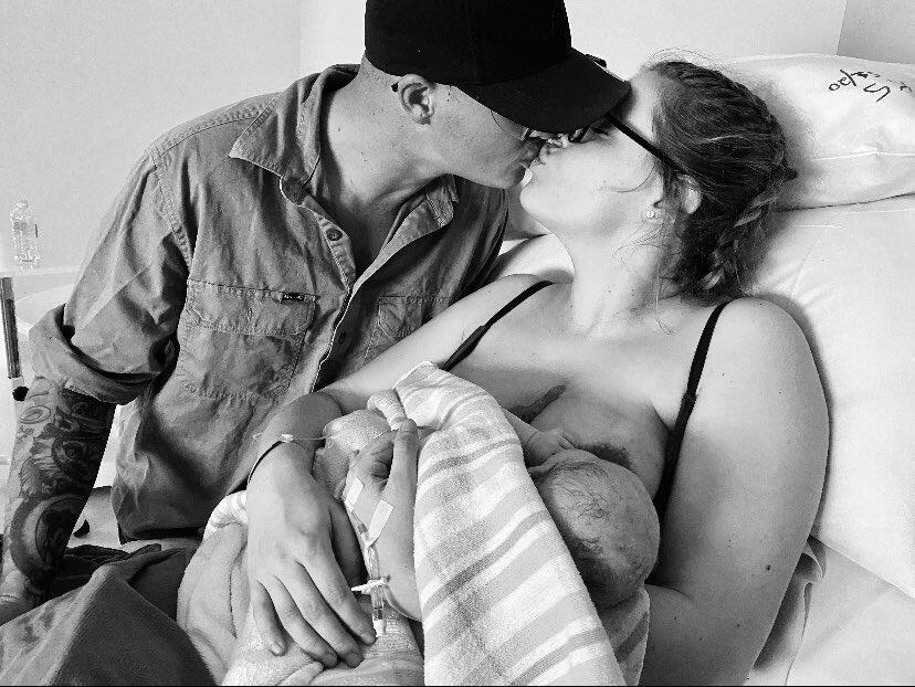 The birth of the most perfect little girl Frankie Kate