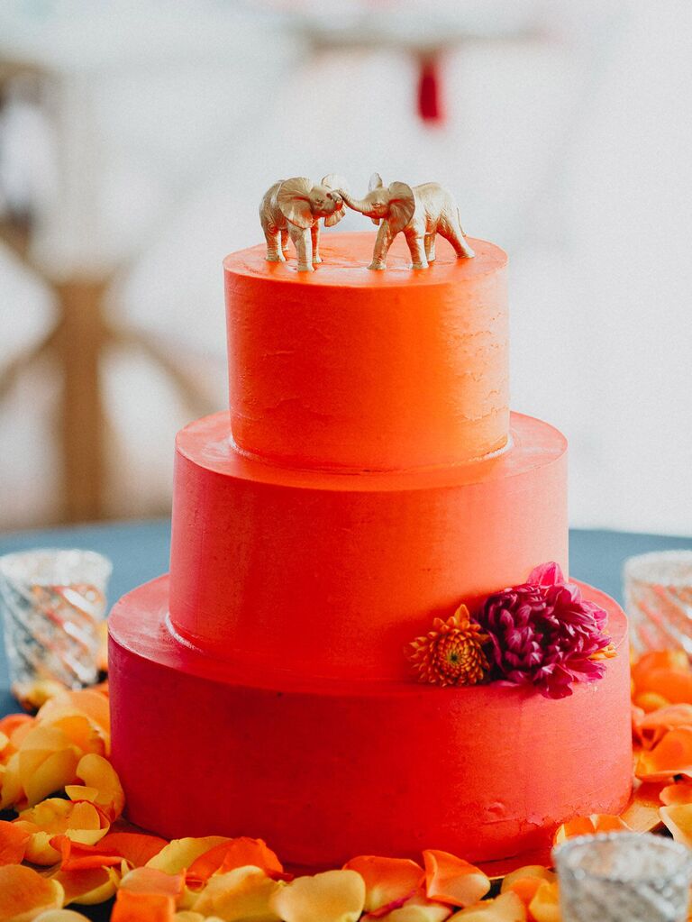 disney themed wedding dumbo cake topper