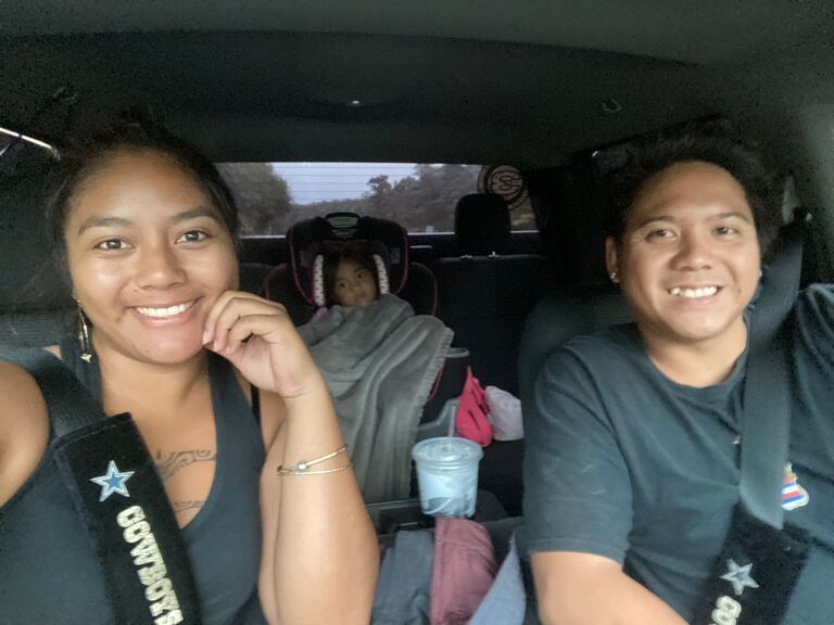 Car selfie for an eventful birthday weekend on Moku O Keawe. Thanks babe