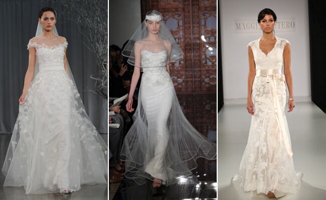 6 Sheer Overlay Wedding Gowns (Trend Alert!)