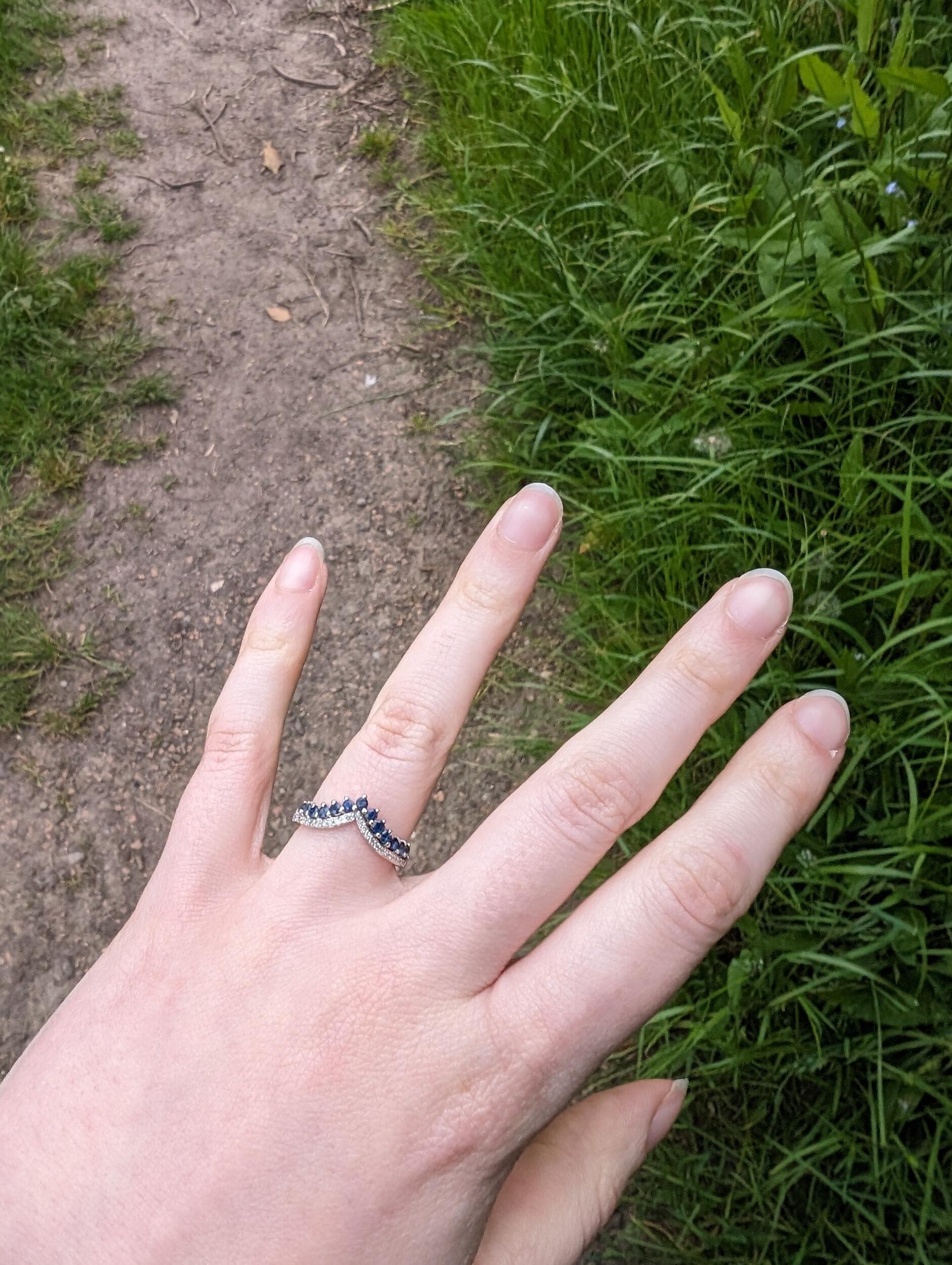 The day Brendan proposed to Bekka. Not pictured: Bekka's face, probably red and tear-stained at that moment.