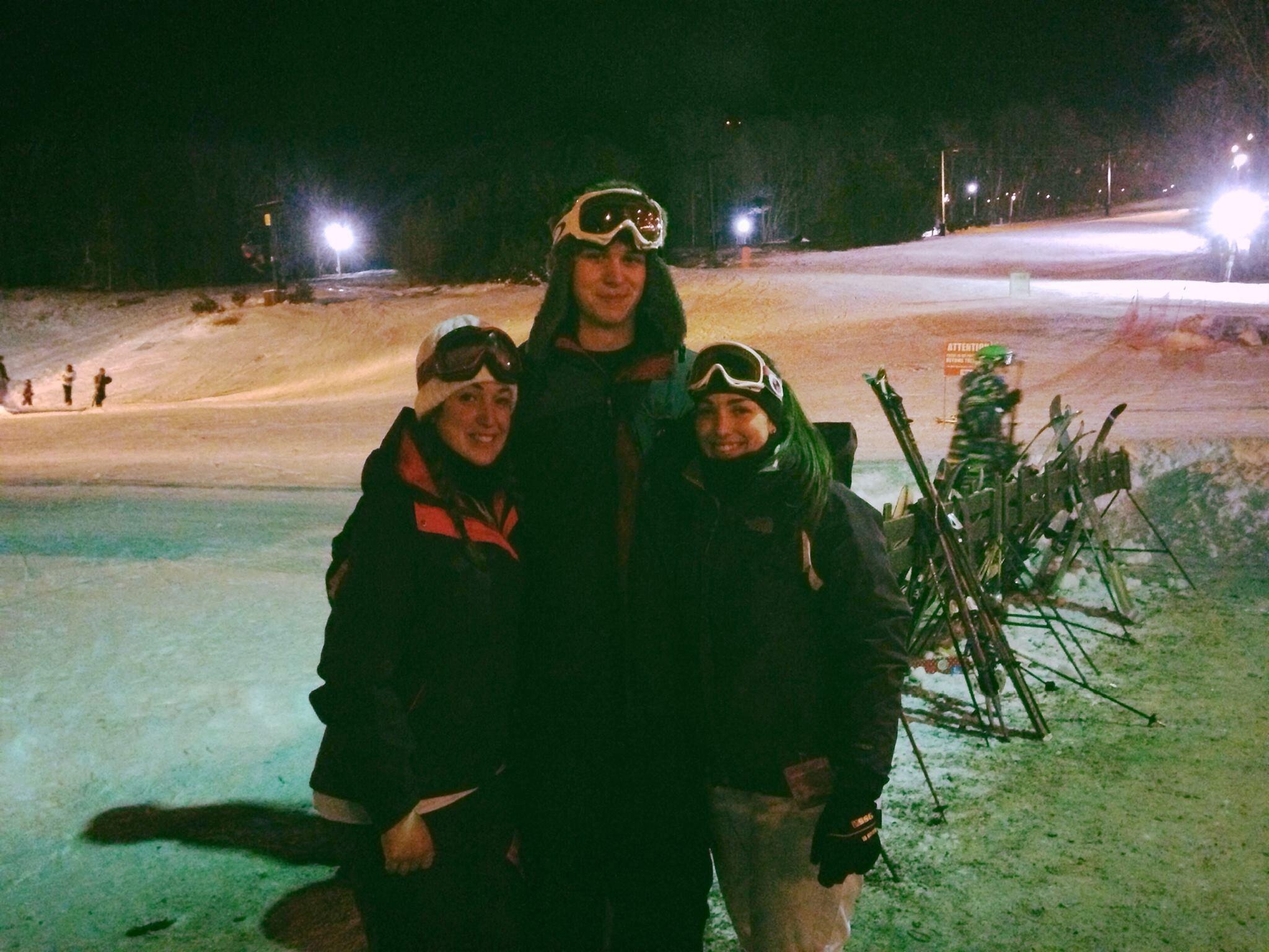 Kristen introduced Bryan to snowboarding through a trip to NY to visit her sister Kim