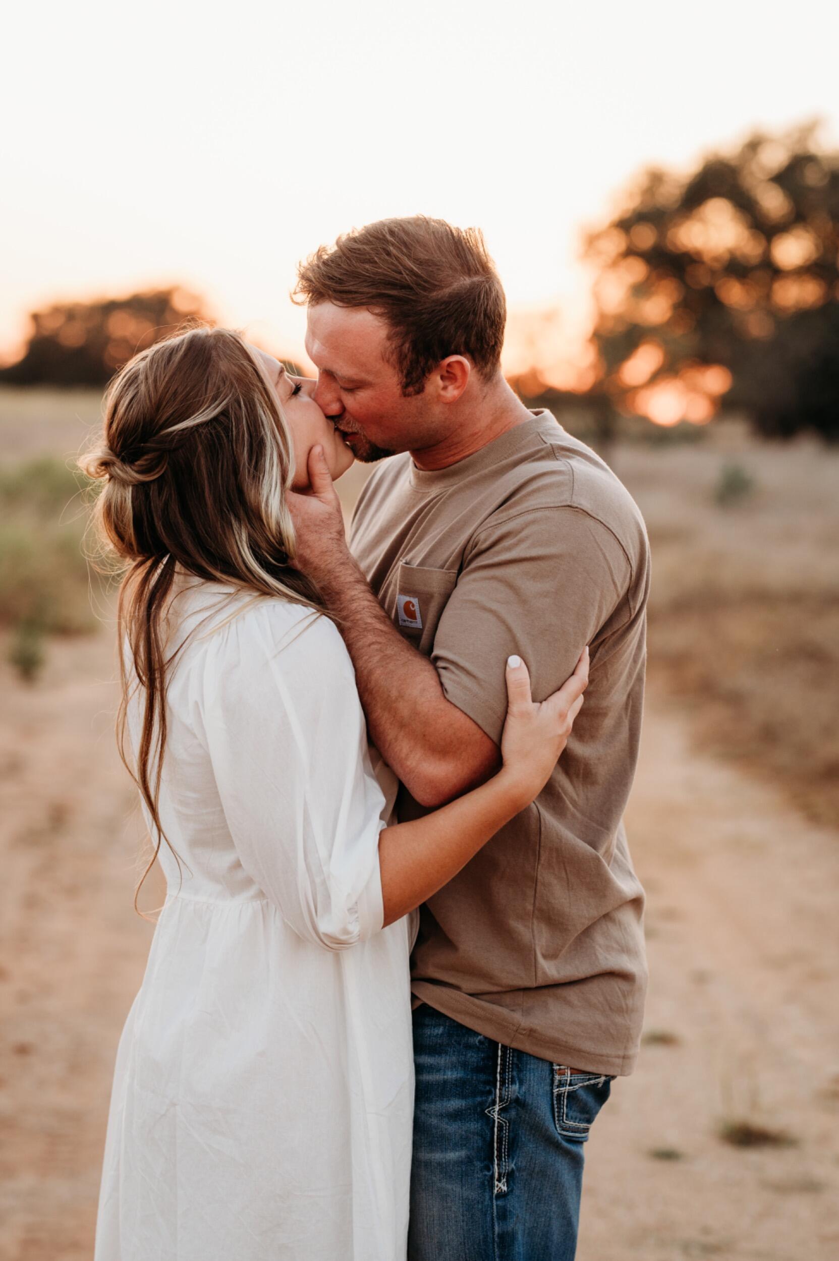 We took our engagement photos while we were home visiting family. 