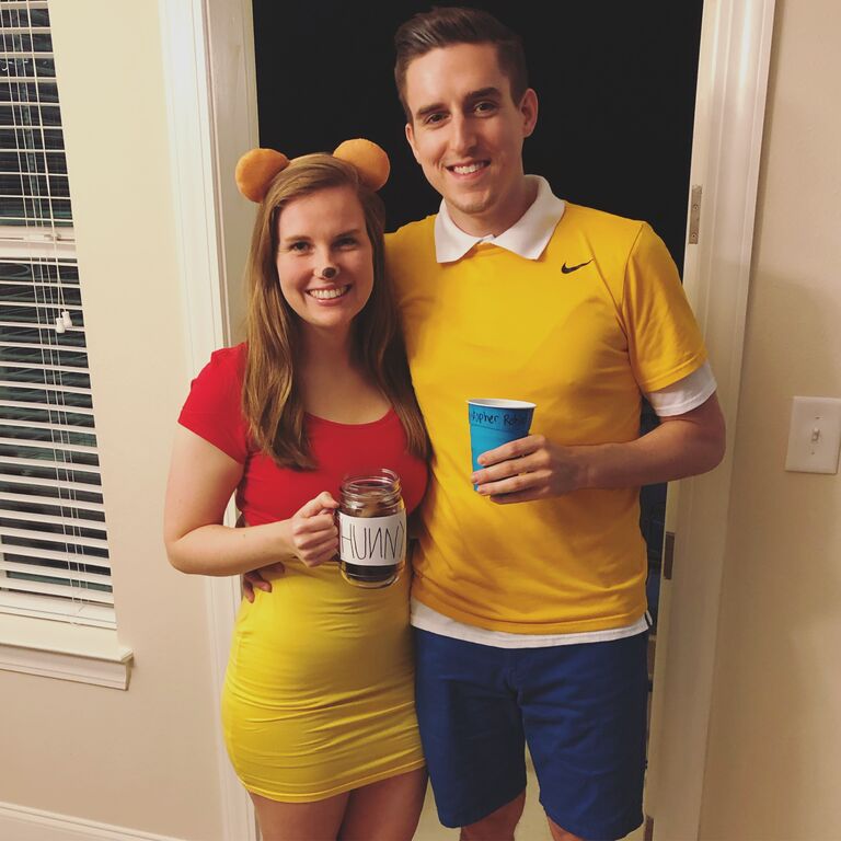 Our winning Halloween couples costume!