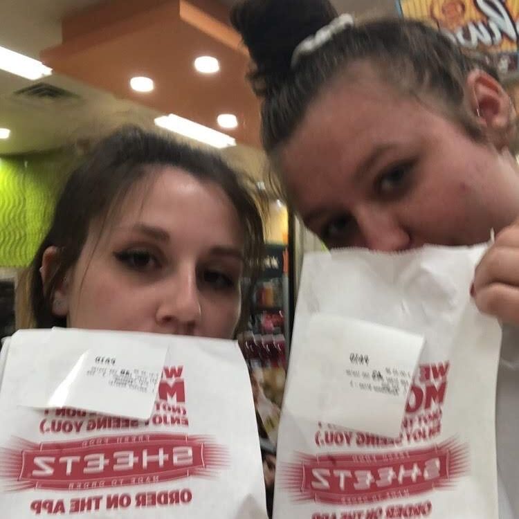 Nicole and her friend, Kendyl, were having a wine night by the pool and wanted food. No one was willing to give them a ride so Nicole decided to randomly snapchat Dom and ask him to buy them an Uber.  Due to Dom also being drunk, he gladly bought two "strangers" a free Uber ride to Sheetz. This led to talking every day after.