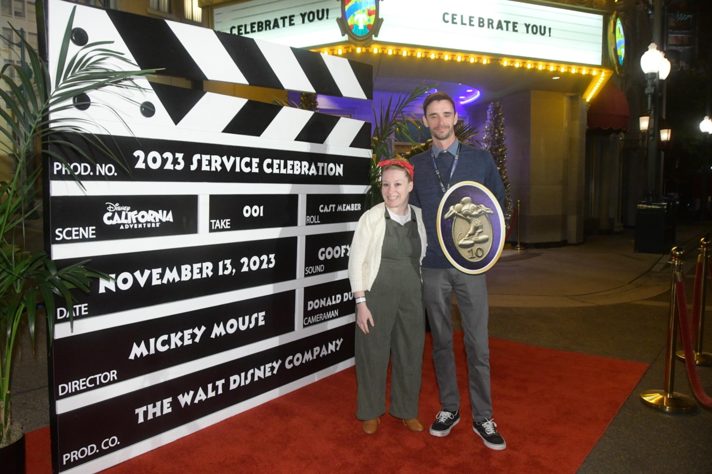 Spent almost six years working everyday, building my small business from the ground up, dealing with a pandemic, finishing grad school, and navigating the next steps in our relationship. This was Connor’s 10 Year of Service party at California Adventure.