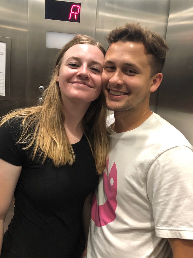 They moved in together.
