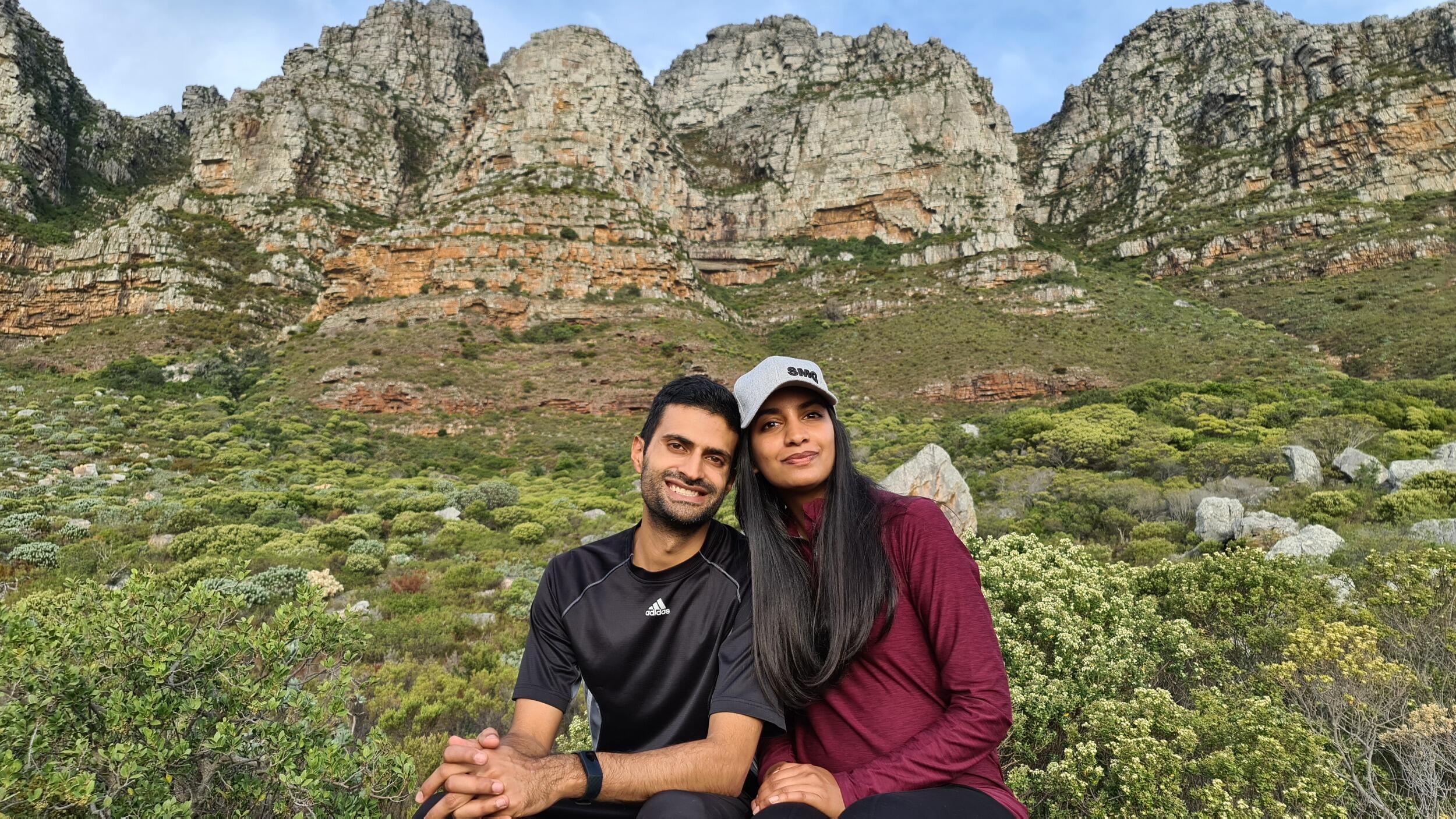 Episode 2: The move to Cape Town. 

Destiny brought us together again when I moved to Cape town (Presanta thinks I moved for her, but really, I moved for Old Mutual). However, before long, we were spending time venturing around CT, hiking mountains, riding bikes, enjoying the fine cuisine and the beauties this amazing city has to offer. And then, we fell in love...