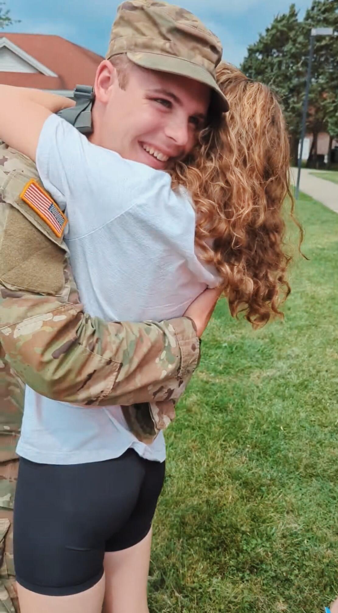 After we finished off junior year. Andrew  went to CST for the Army Reserves and we endured long distance for 6 weeks. 