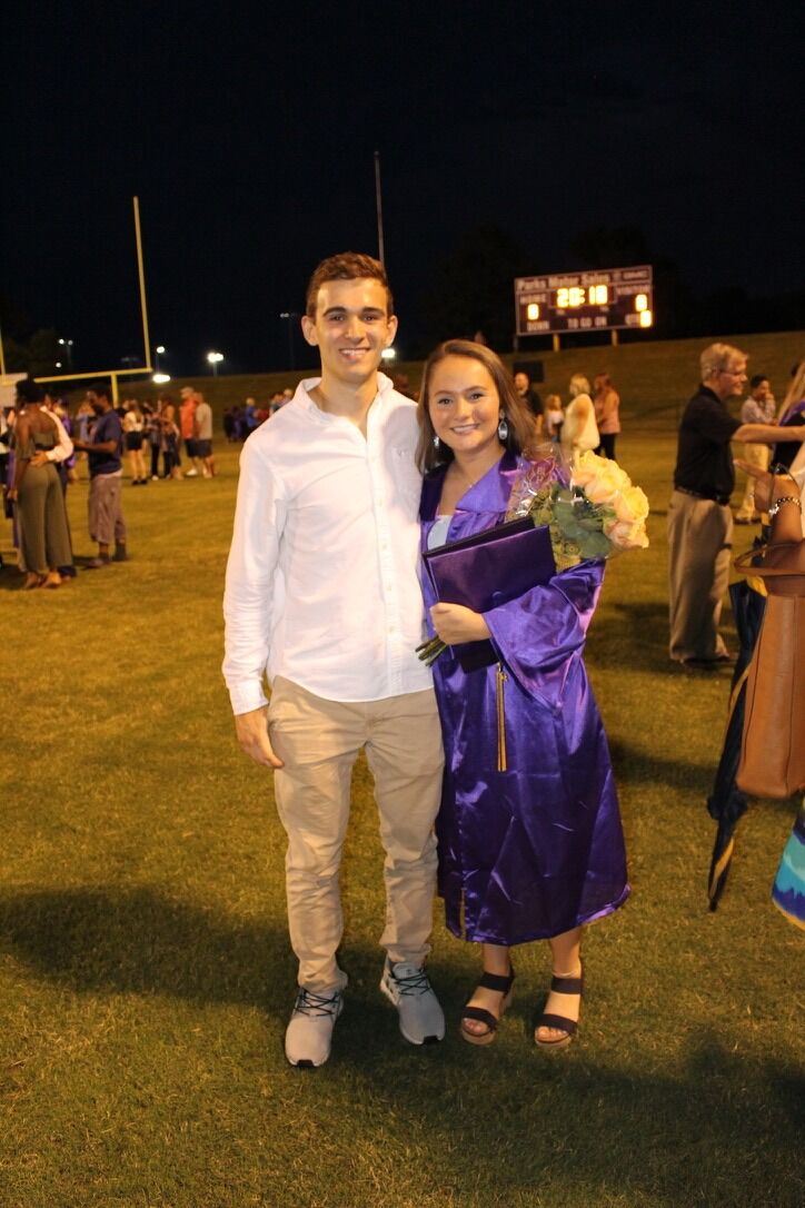 Katie's high school graduation