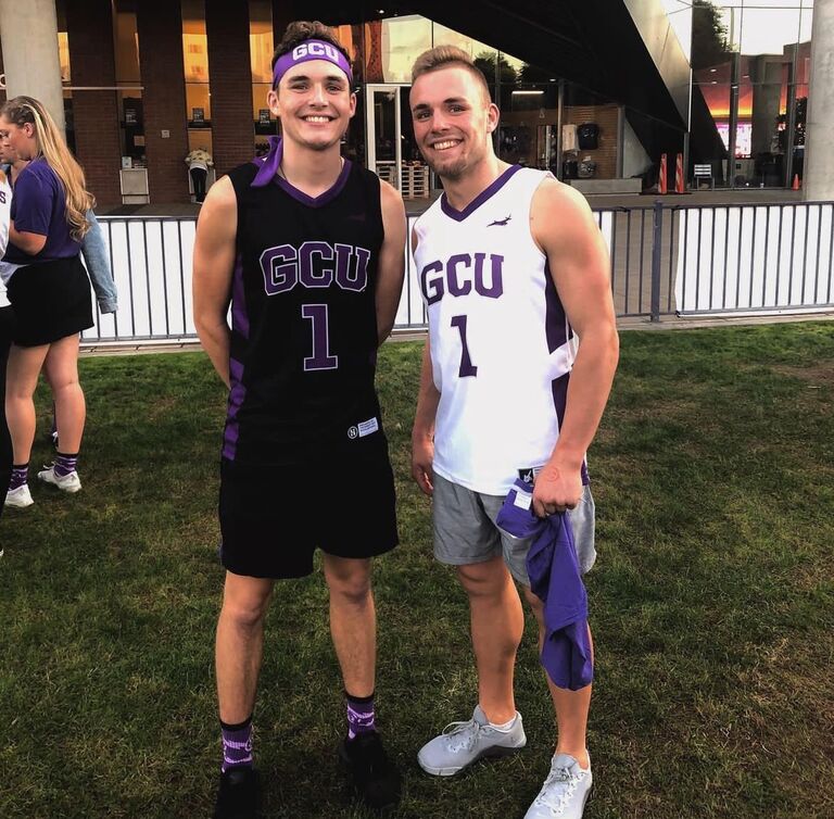 Kobey went to Grand Canyon University with his brother, Ben. They both studied Exercise Science and were in many of the same classes.
