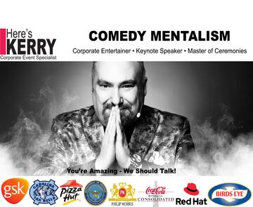 Here's Kerry - Comedy Mentalist - Mind Reader - Mentalist - Raleigh, NC - Hero Main