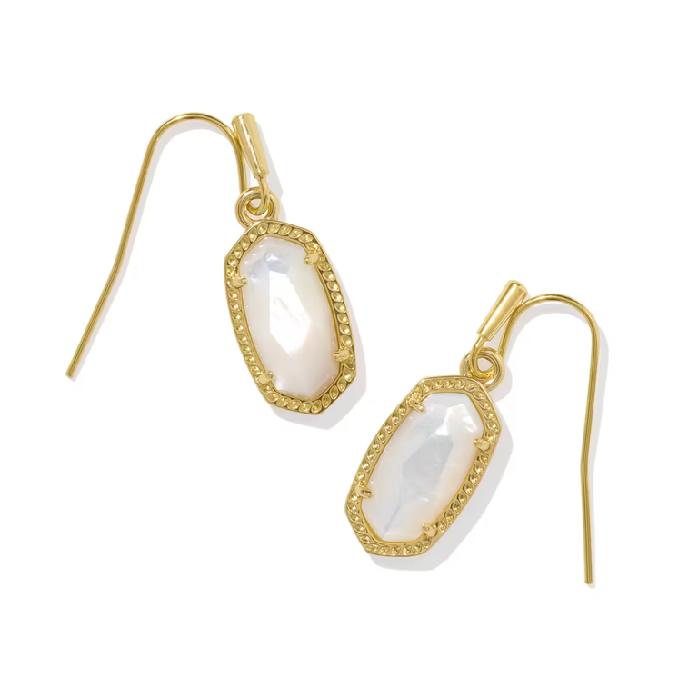 Gold drop earrings bridesmaid earrings from Kendra Scott