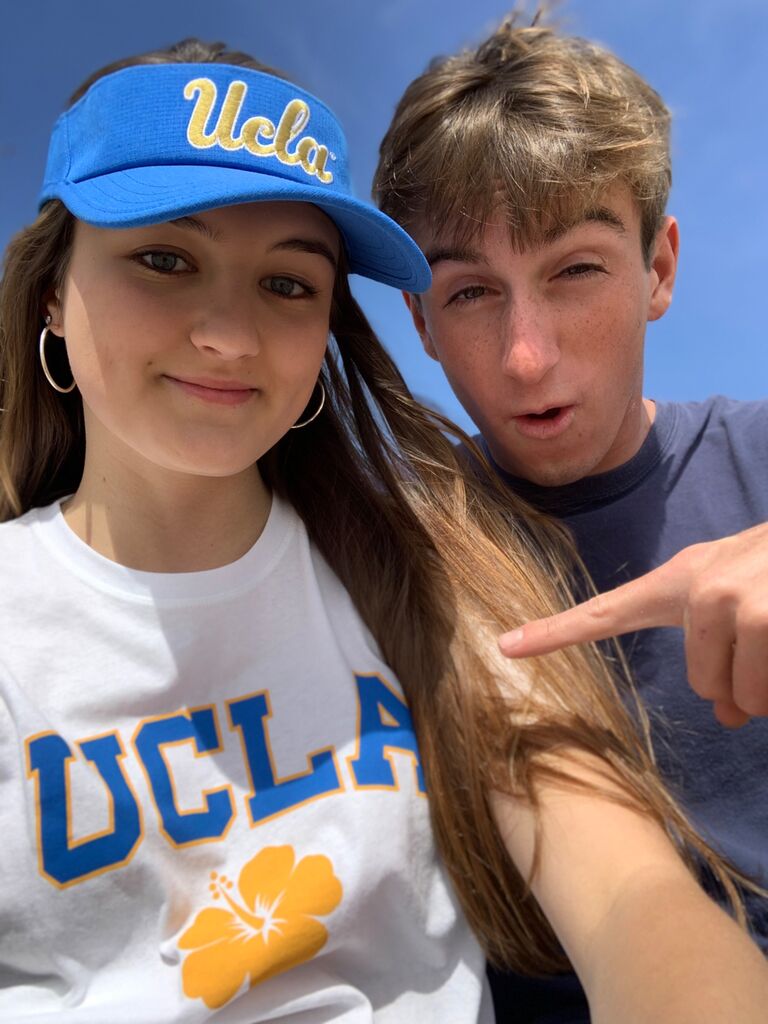 Marissa got into UCLA! (And was even more happy that Josh would be able to visit her weekly)