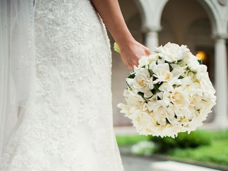 Gardenia bridal bouquet