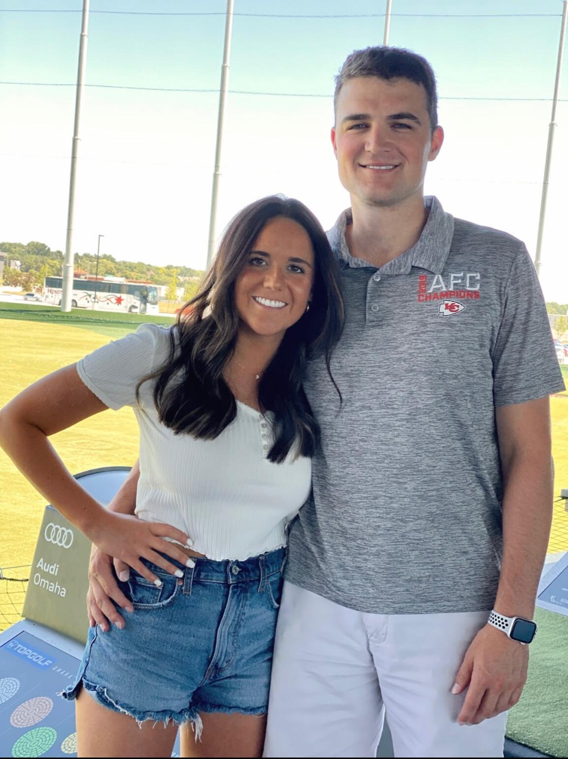 We officially started dating and doing long distance!