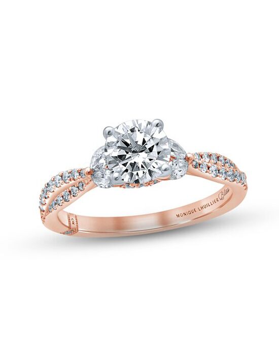 Kay jewelers wedding sales rings rose gold