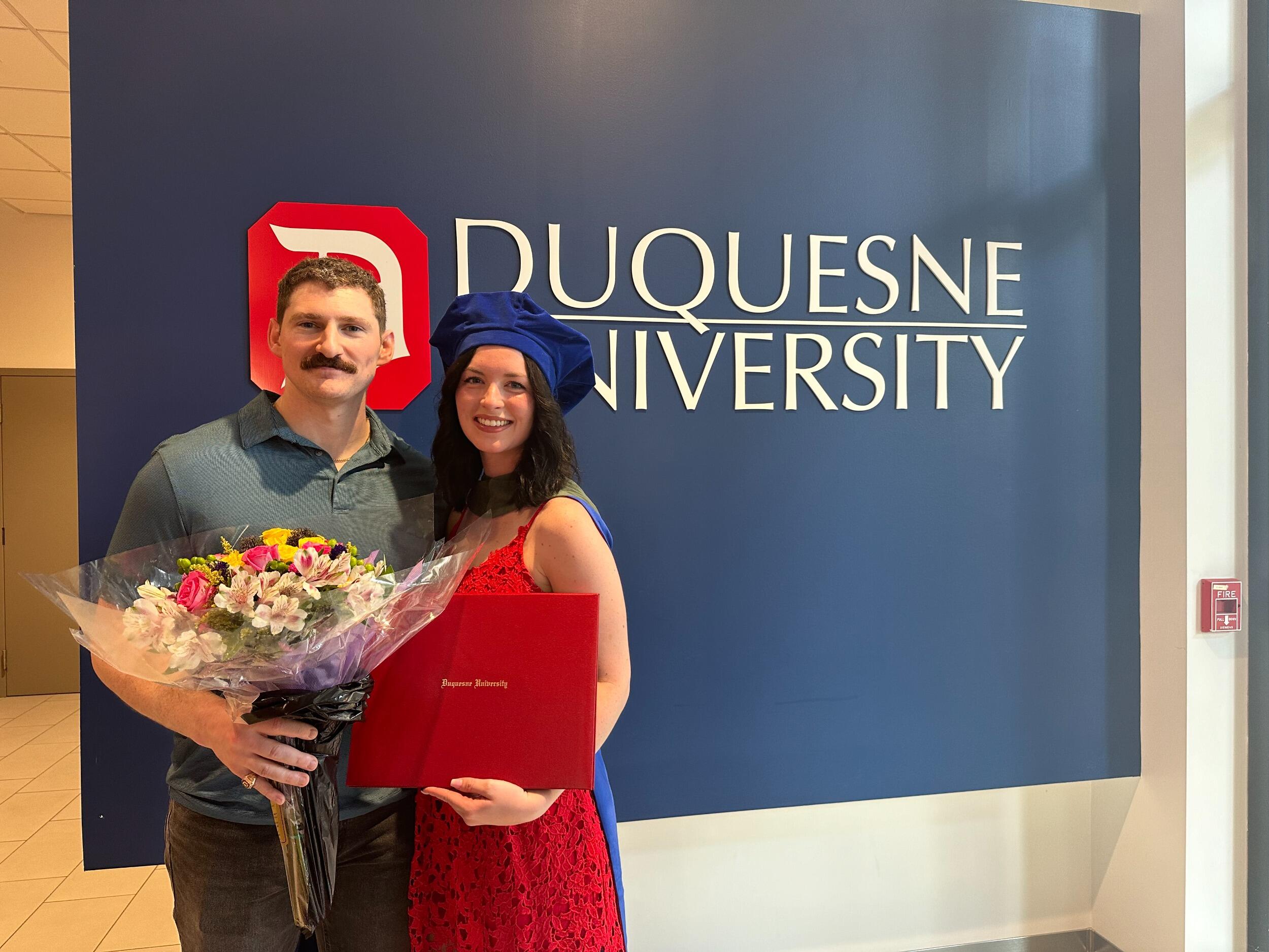 Emmi's graduation from Duquesne University with her Doctorate of Physical Therapy degree! We were so excited here for many reasons, but also because this was a momentous time in our relationship that opened a whole new chapter where our lives really felt like they were about to begin!