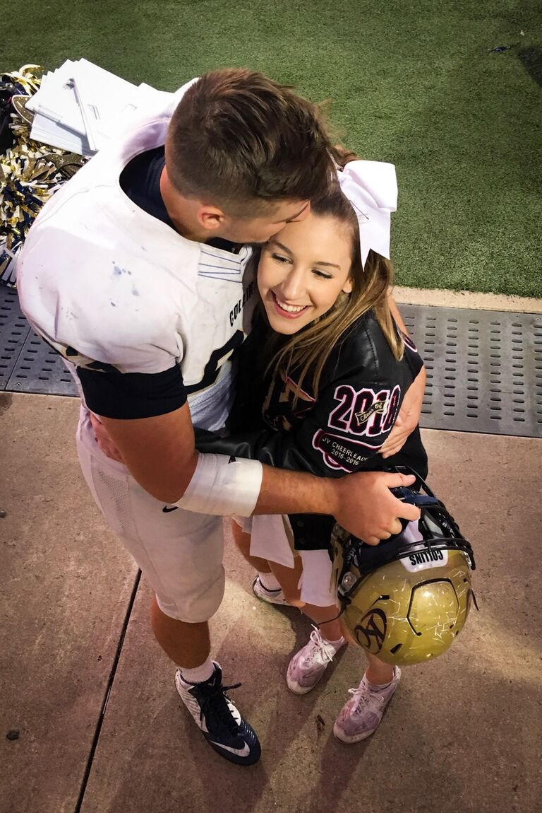 I cheered him on the whole next year from the sidelines!