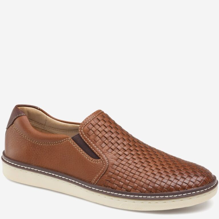 Woven slip-on shoes from Johnston & Murphy