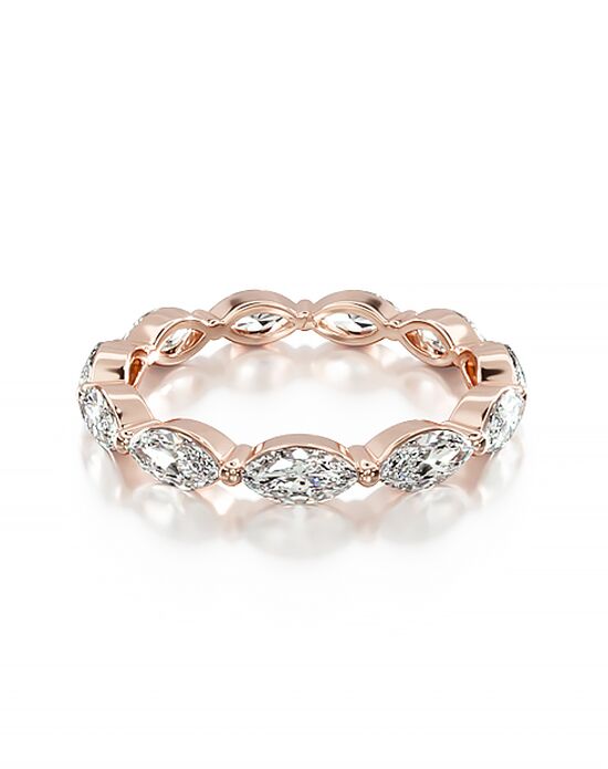 James allen rose gold store wedding band