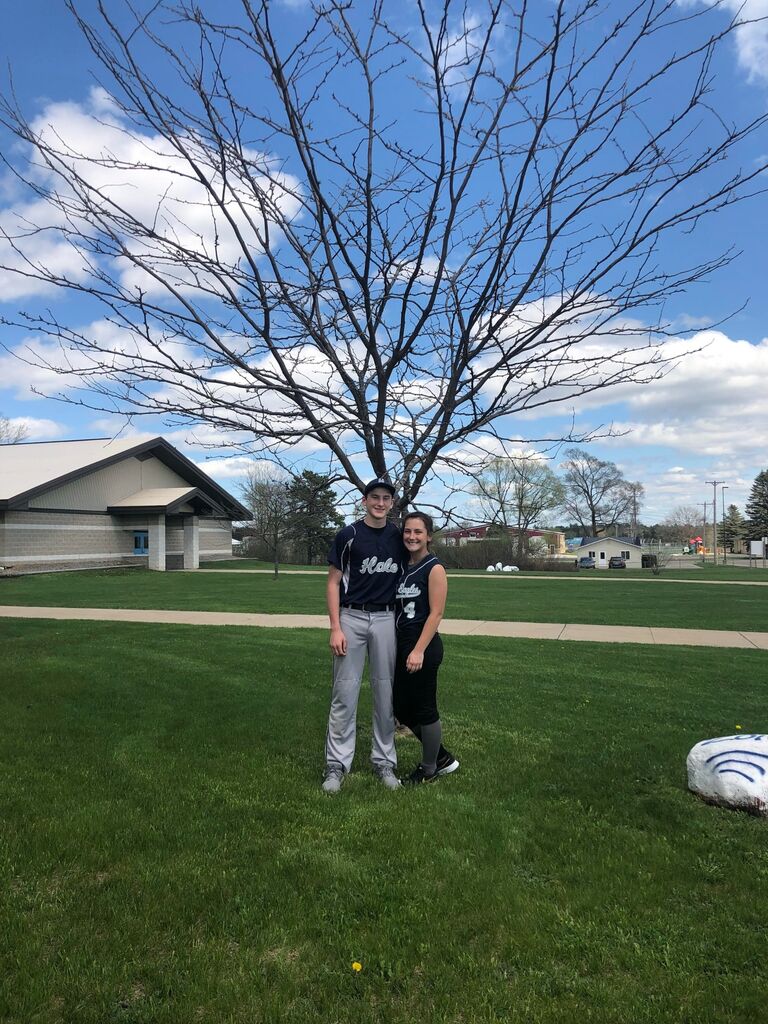 Our first picture together, we started dating May 25, 2018!