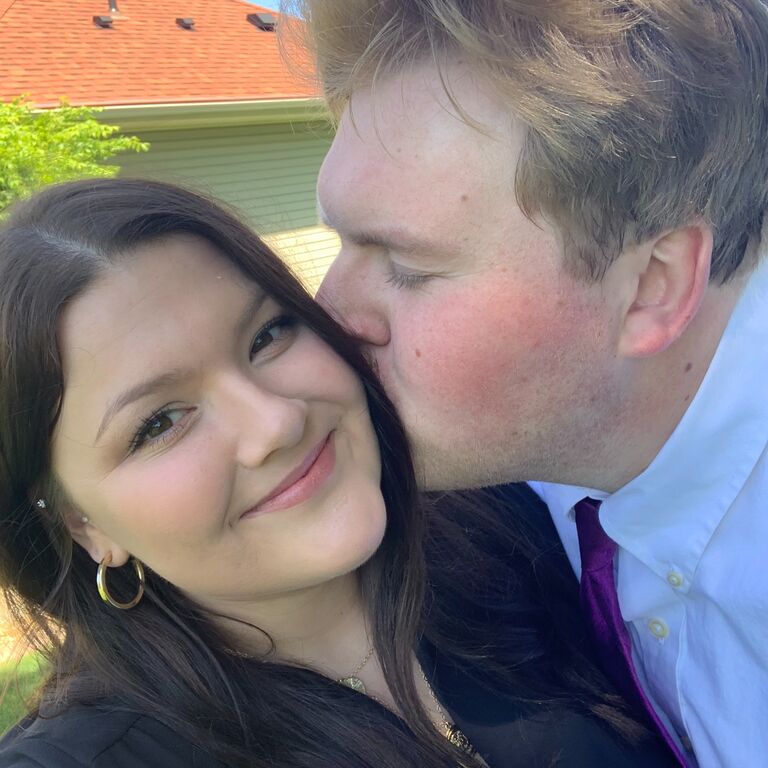 A quick selfie before a Kopp family wedding