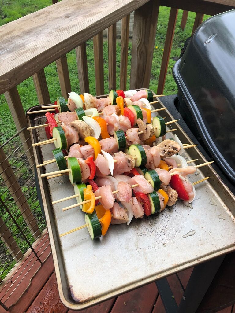 Bryan's grilling skills make him a catch since Elainee can't cook ; )