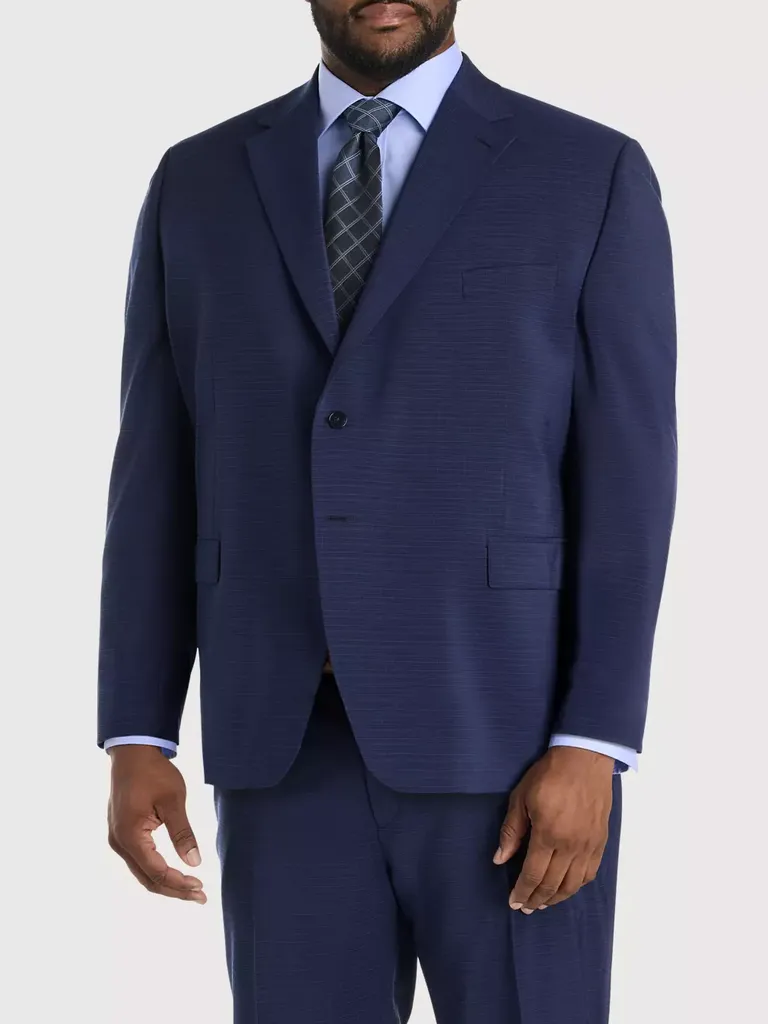 Michael Kors blue suit jacket from DXL