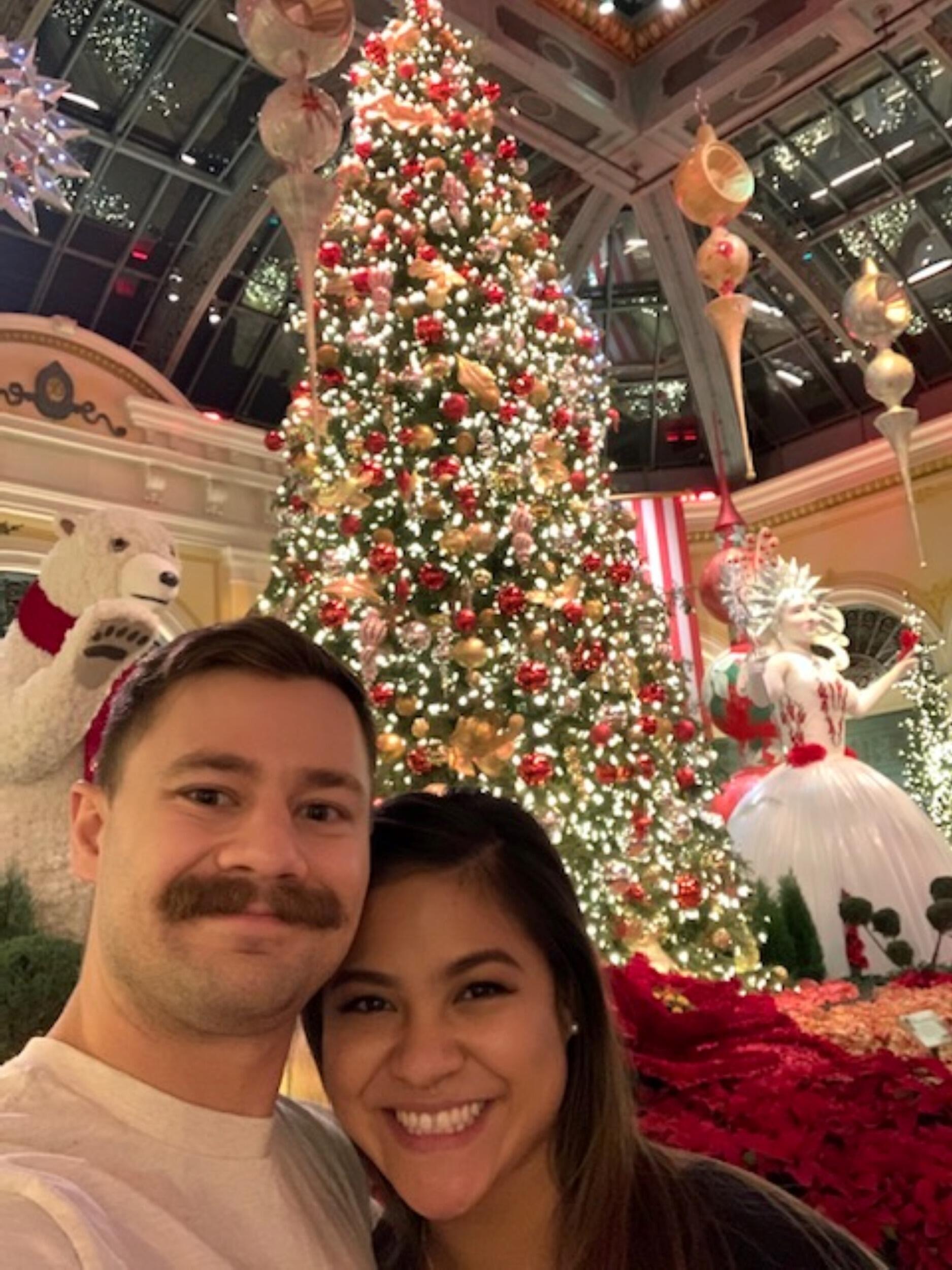 Not one for the holidays usually, Lucas found new meaning with each one that he spent with Michelle.  They found joy in the little things and finding the hidden sights within Vegas like the Botanical Gardens.