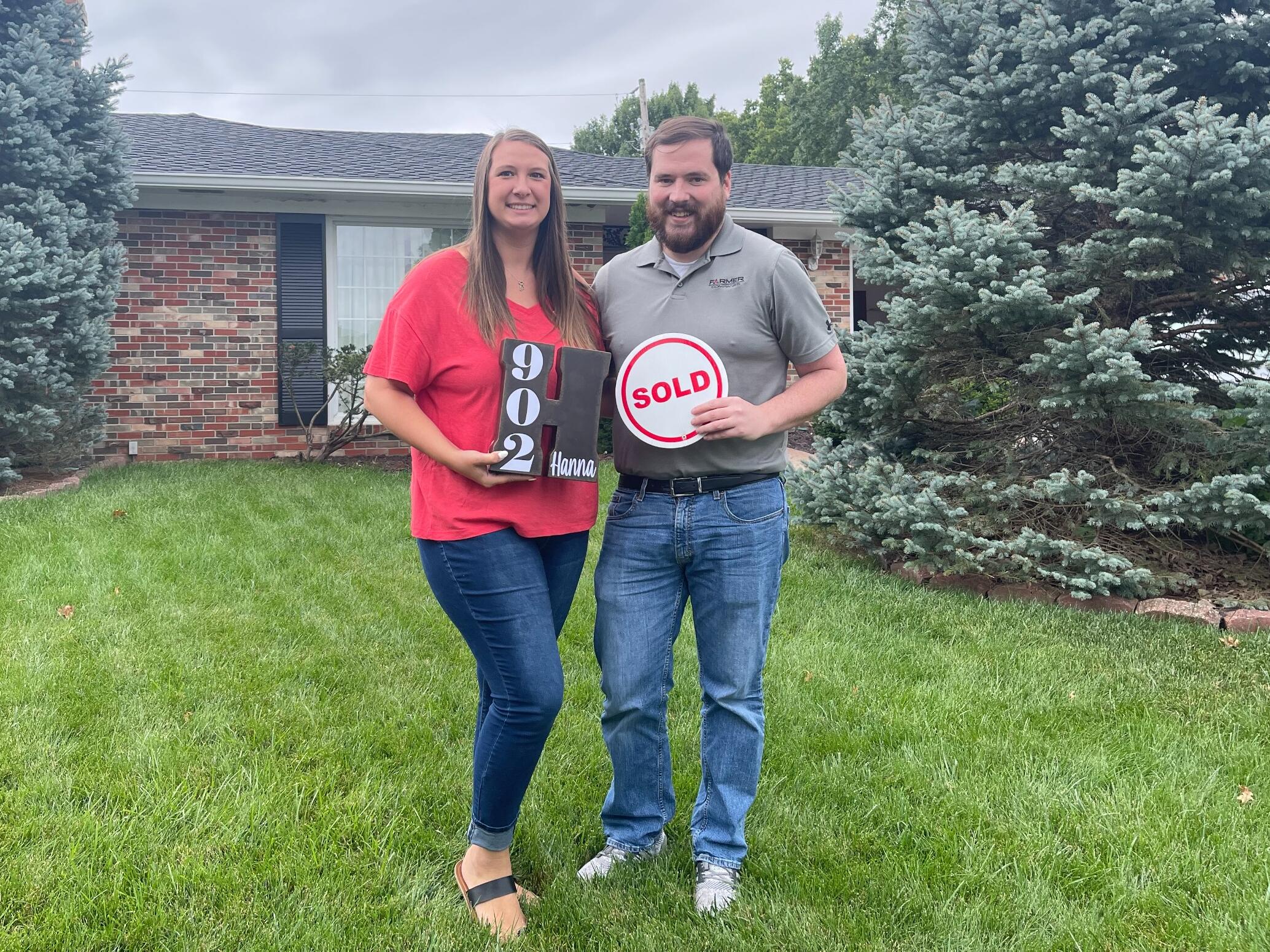Carly & Connor bought their first house together!