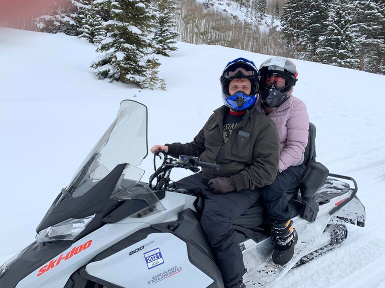 Boyd and Caitlin go to Colorado! Their first trip just the two of them. This is also the trip they'll have to drive back to Louisiana in a snow storm. It's also the trip Caitlin realized she wanted to spend the rest of her life with Boyd! 