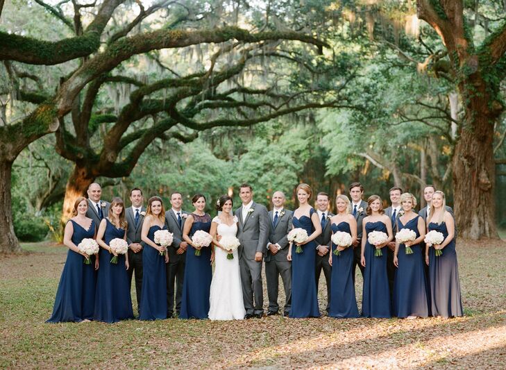 groomsmen and bridesmaids matching