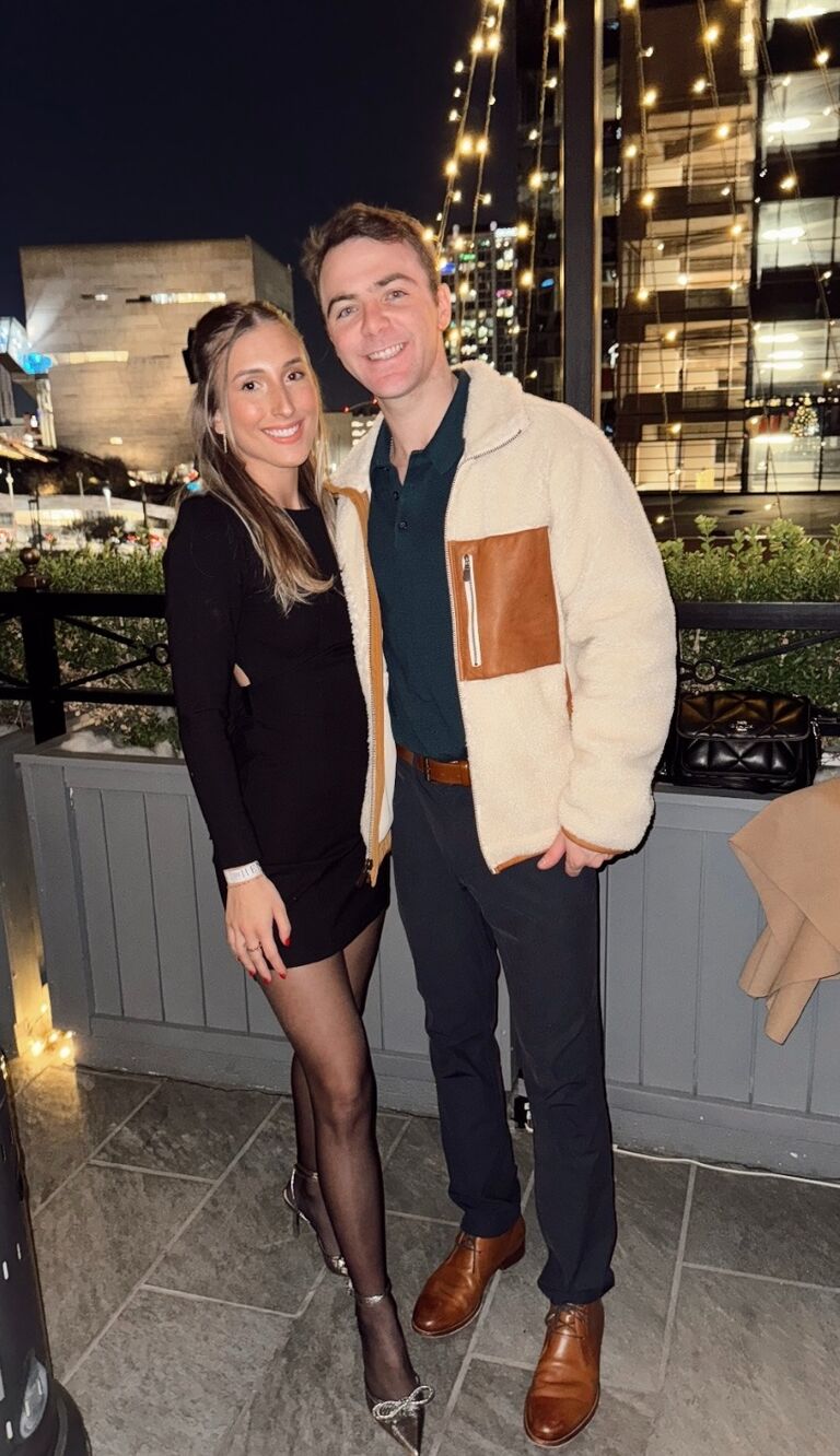 Our second NYE together--Dallas (I was getting proposed to the next day and had no idea)
