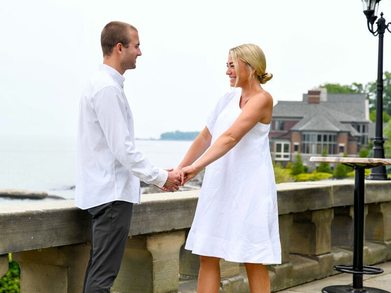 To selecting our wedding venue. Forever to go.