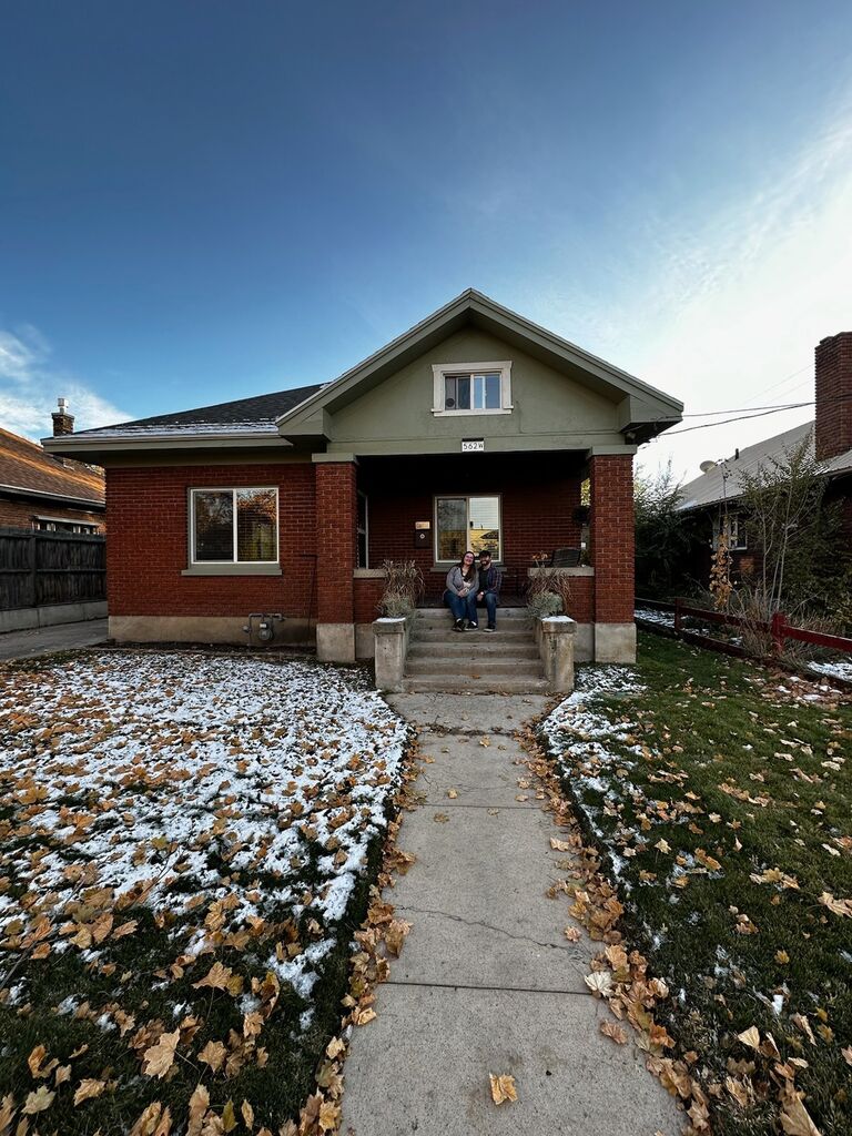 Closed on our very first home