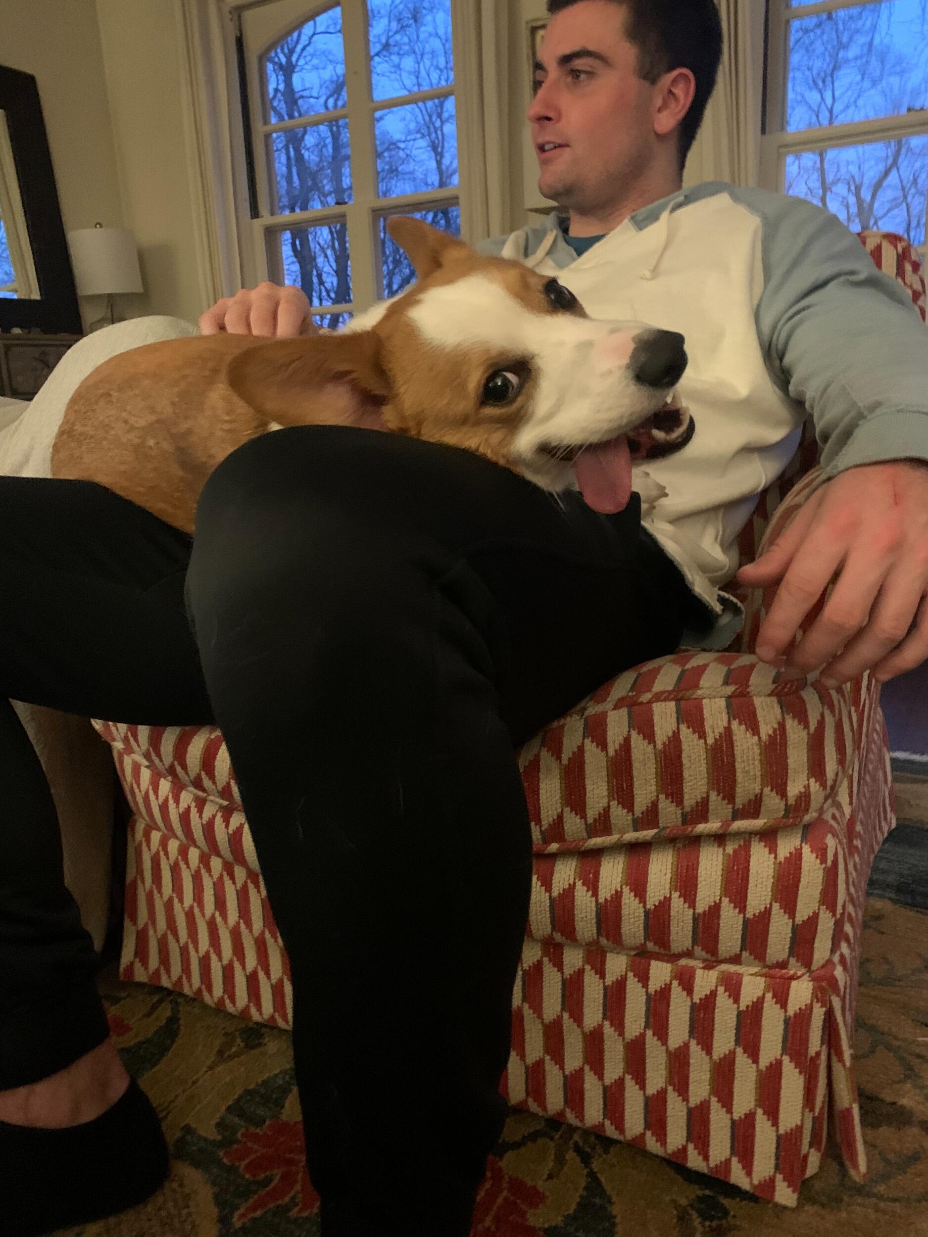 Jacob officially asked me to be his girlfriend while playing cribbage at Dr. Schroeder's house. Winston joined us in a celebratory kiss effectively ruining the mood and allowing me to win the game of cribbage. 