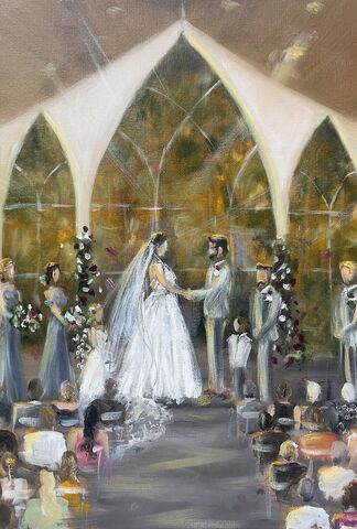 13+ Live Wedding Painters