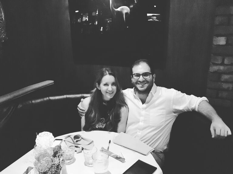 The first of many Valentines Days at Dear Johns - Los Angeles, California