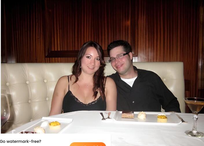 Our first (of many) dates to be shared in a fancy restaurant 