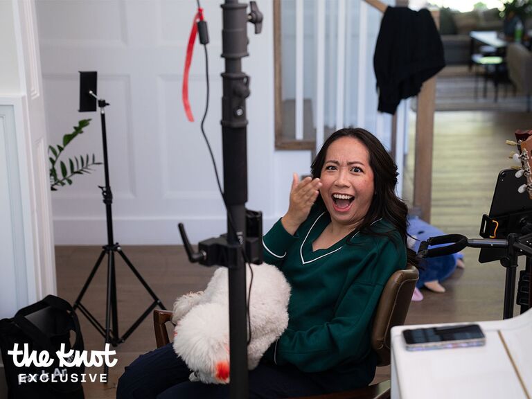 Alex Wassabi and Alexxis Lemire's friend's reaction to their engagement