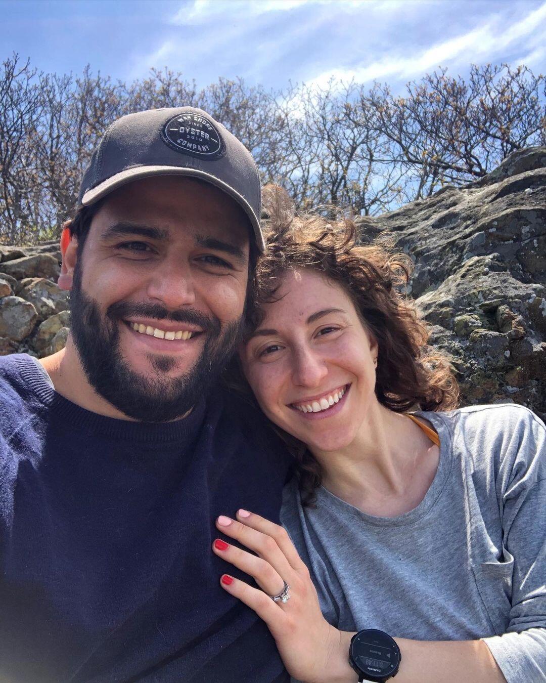 On a particularly busy work week, Andre asked Ellen if she wanted to hike in Shenandoah that weekend. She said yes, but the plans were up to him. In the middle of a 13.5 mile hike, she said yes again. 